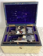 Vtg Antique Wooden Painted