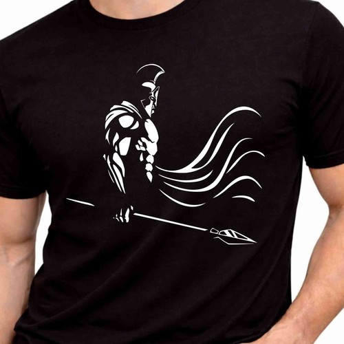 Spartan warrior shirt helmet - t-shirt,