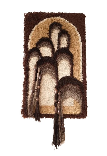 Handmade wool wall - , hanging