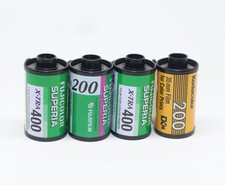 Four 35mm Film Rolls of