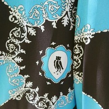 Rare Vintage Emilio Pucci Owl Print Blouse