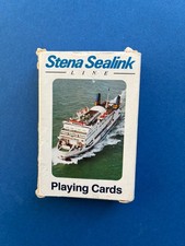Stena Sealink Line full pack of playing cards w/ 2 Jokers British Ferries Fair