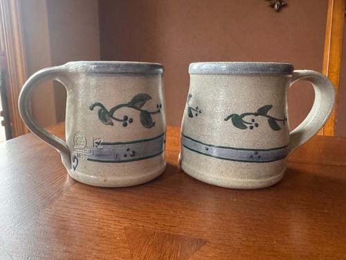 Vintage rowe pottery mugs - rowe,