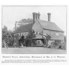 APPLEDORE Kent, Horne's Palace