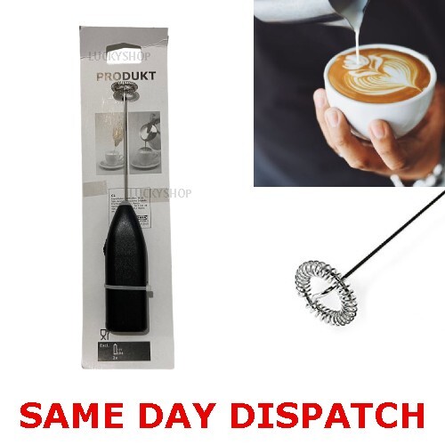 Milk frother coffee latte - milk, hot
