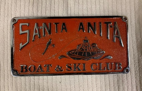 Vintage santa anita boat ski - santa,