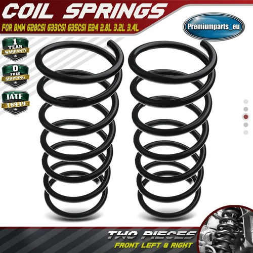 New coil springs front - 2x,