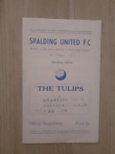 Spalding United v Stamford
