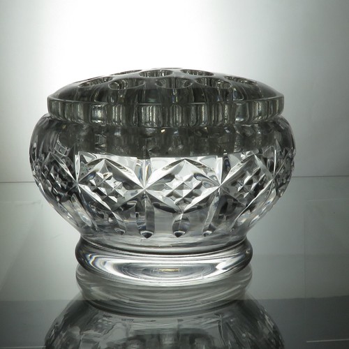 Webb corbett cut crystal rose - cut,
