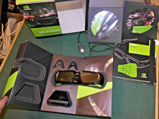 Nvidia 3D Vision  Glasses Kit And IR Emitter Complete Kit + FAST UK ?? POST