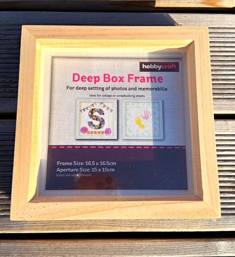 Hobbycraft deep box - deep, wood