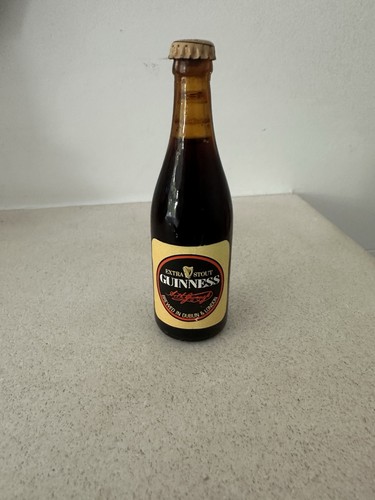 Two vintage miniature guinness - two,