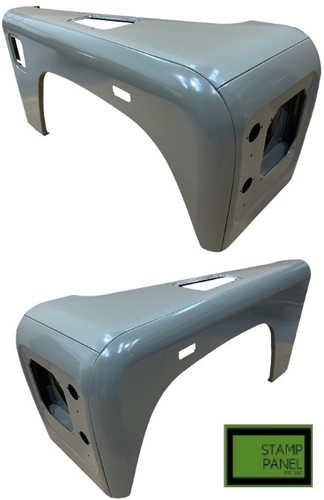 Aluminium pair of front - aluminium,