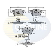 Brake Pads Set For Audi A3 8P