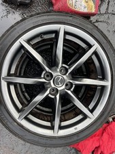 2018 MAZDA MX5 MK4 SINGLE GREY SHADOW CHROME 17” ALLOY WHEEL IDEAL SPARE WHEEL