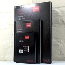 Index Book Address Telephone Book A-Z Index Notebook Notepad Ruled Book A4,A5,A6