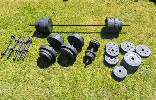 Opti 50kg cast iron - iron, barbell