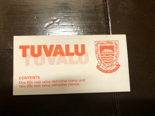 Tuvalu stamp booklet complete