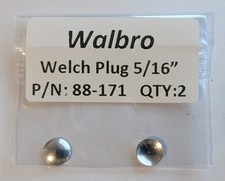 Walbro Carburetor Welch Plug
