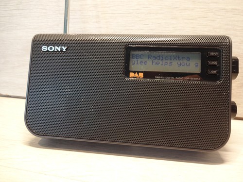 Sony xdr s55dab portable - xdr-s55dab,