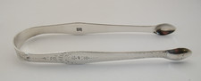 Antique Sterling Silver Sugar Tong's Hallmarked London Hester Bateman 29 gram's