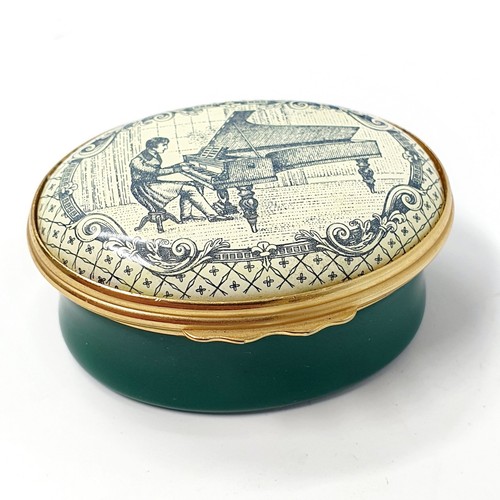 Halcyon days enamel box ltd - enamel, box.