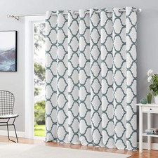 Moroccan Wide Curtains Room