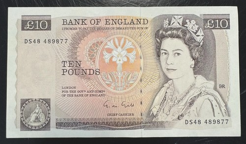 Old ten pound note - ten,