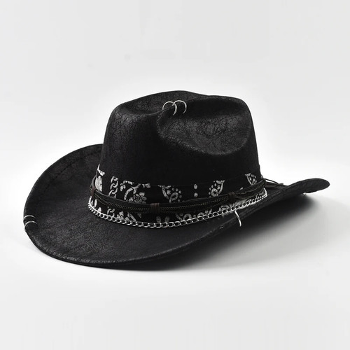 Punk western cowboy hat - punk,