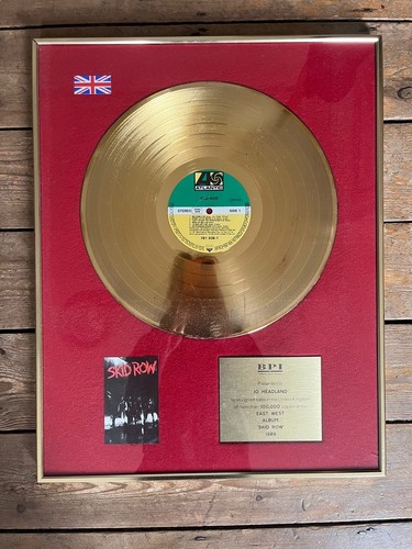 Skid row gold disc - uk,