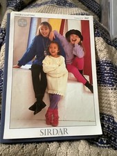 SIRDAR GIRLS TUNIC DOUBLE KNITTING PATTERN
