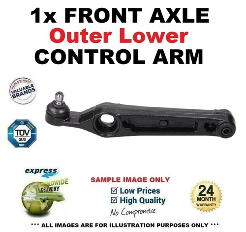 Front axle outer - front, lower