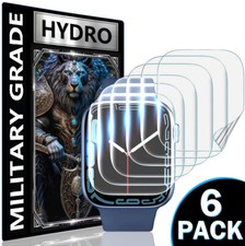 Hydrogel Screen Protector For Apple Watch 5 6 7 8 9 10 Ultra SE Matte Film Cover