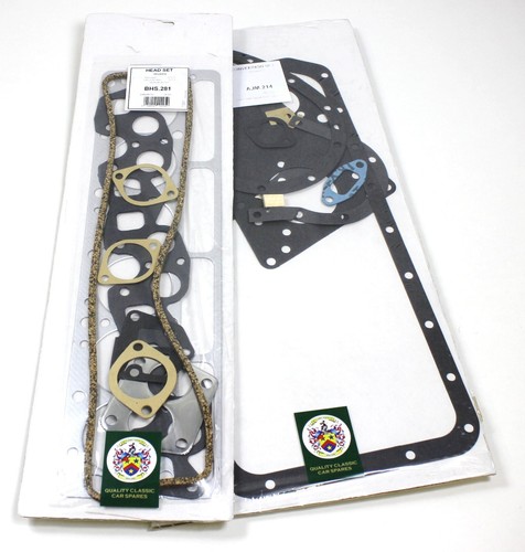 Full engine gasket set triumph - engine,
