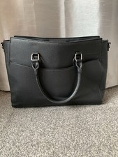 Black Leather Tote Bag Primark
