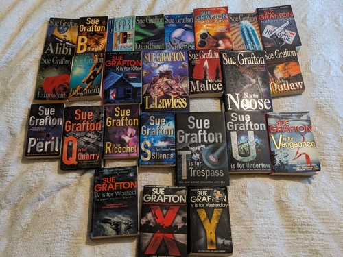 Sue grafton alphabet books - grafton, books.