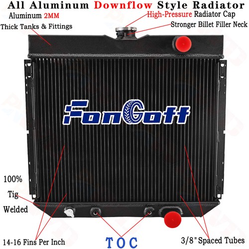 Row aluminium radiator for - radiator,