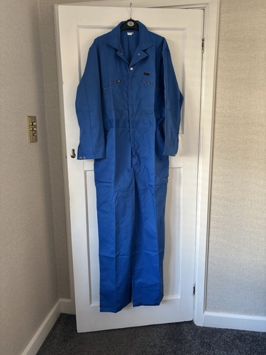 Blue boiler suit overalls with - boiler,