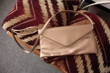 Hallhuber Rose gold clutch
