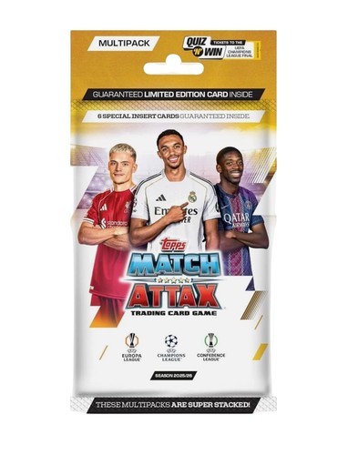 2025 match attax multipack - match,