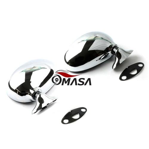 Chrome side rearview mirror - rearview,