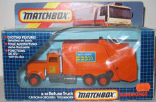 MATCHBOX SUPER KINGS K-111  PETERBILT REFUSE TRUCK MINT/PERFECT MIB