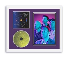Coldplay Autograph Signed 11x14 Custom Framed CD Photo Music of the Spheres ACOA