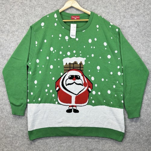 Santa christmas jumper size - santa,