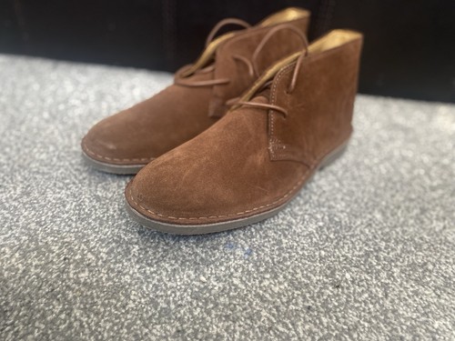 Mens loake sahara boots - sahara, brown