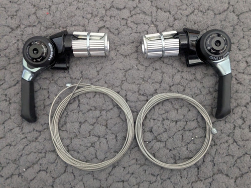 Microshift bar end shifters - microshift,