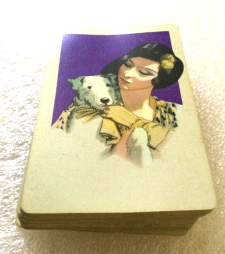 Playing cards vintage art - vintage, deco