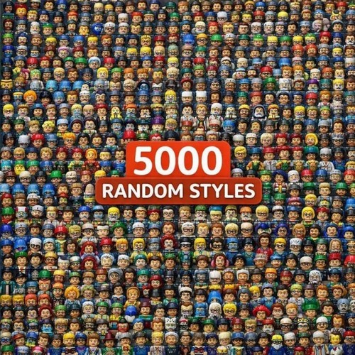 40x minifigures bundle job - 40x,