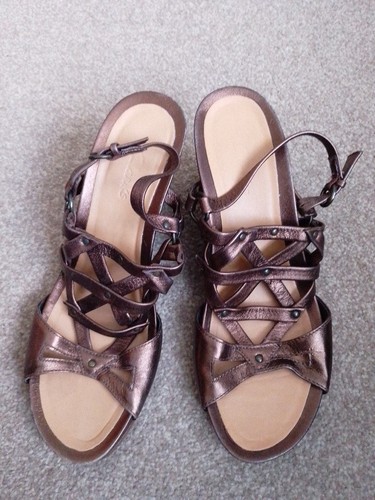 Ladies wedge summer sandals - summer, by
