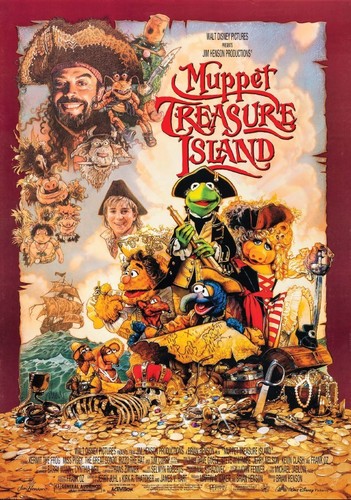 Muppet treasure island poster - muppet,